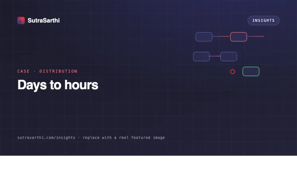 Cutting month-end reconciliation from days to hours.