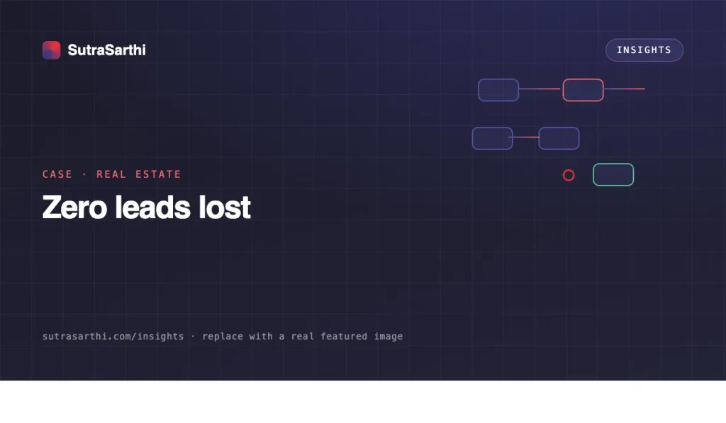 Never losing a channel-partner lead again.