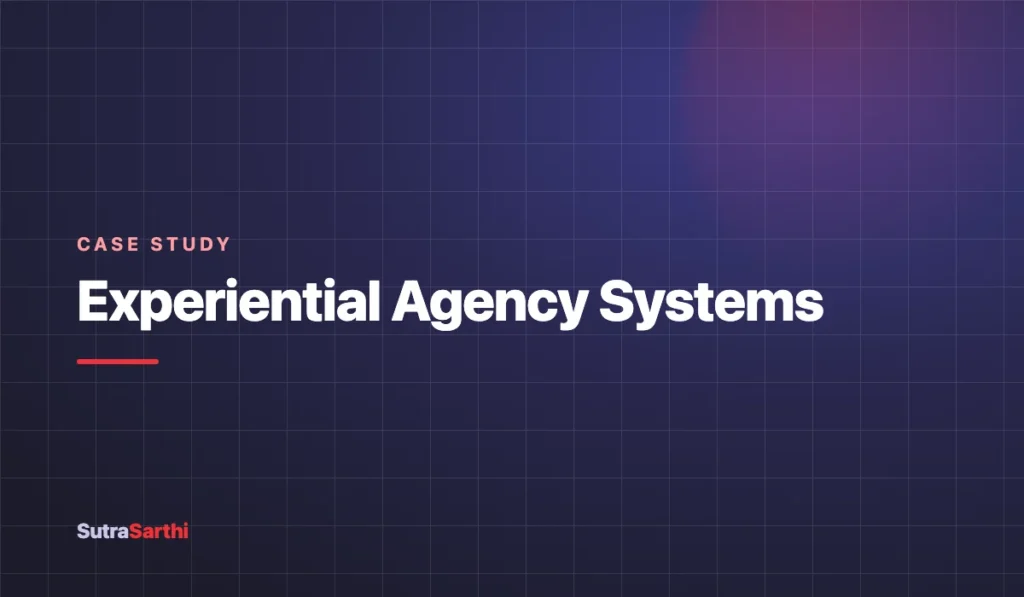 Building the business systems behind an experiential agency.